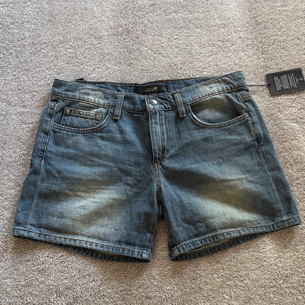 Joe's Jeans Dark Blue Jean Shorts